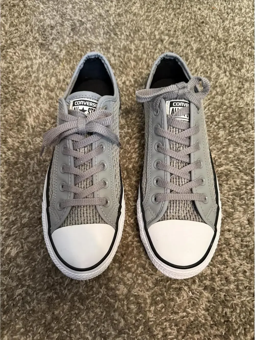 New Converse Overlay Knit Sneakers Unisex 8/10 - Picture 3 of 7